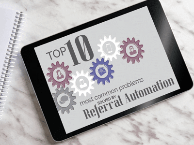 Infographic – Top 10 Most Common Problems Solved by Referral Automation