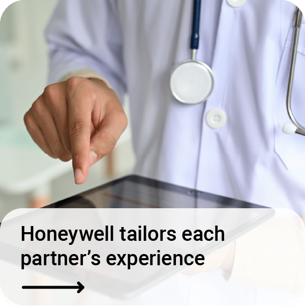 Honeywell tailors each partner's experience