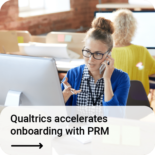 Qualtrics accelerates onboarding with PRM