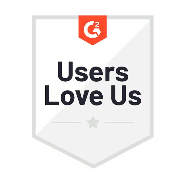 G2 Award Users Love Us