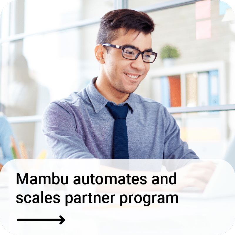 Mambu automates and scales partner program